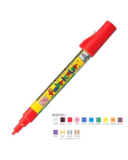 Pennarello Colorato per Tessuto Fabricolor 2mm