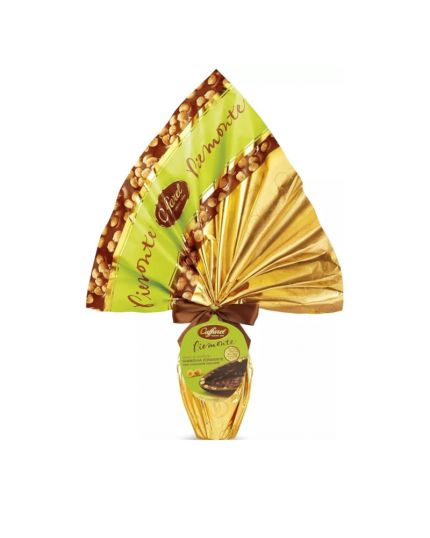 Uovo Pasqua Cioccolato Fondente Piemonte Caffarel 380g