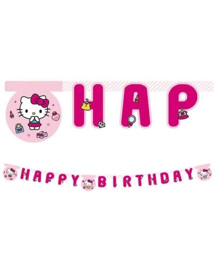 Festone Carta Hello Kitty
