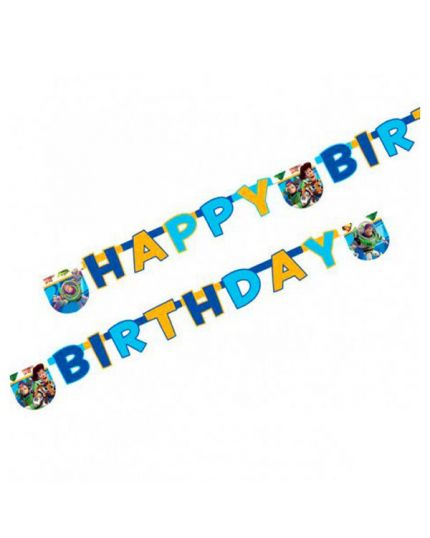 Festone Carta Happy Birthday Toy Story 3