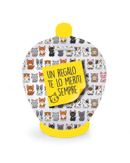 Salvadanaio Terracotta Un Regalo te lo Meriti Sempre 20cm