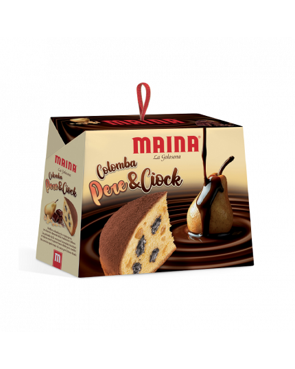Colomba Maina Pere e Cioccolato 750g