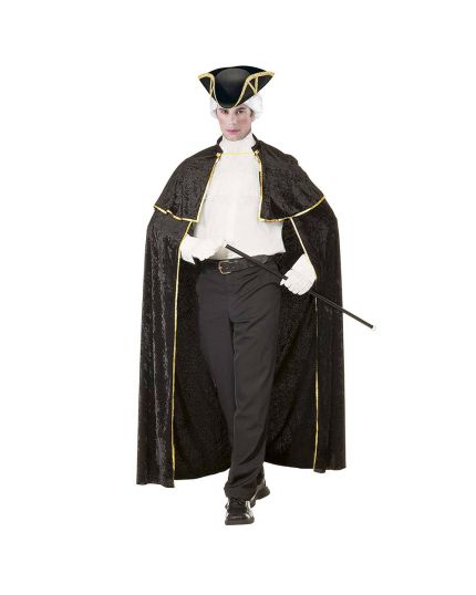 Mantello Veneziano Velluto con Jabot