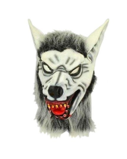 Maschera Lattice Lupo Bianco Horror