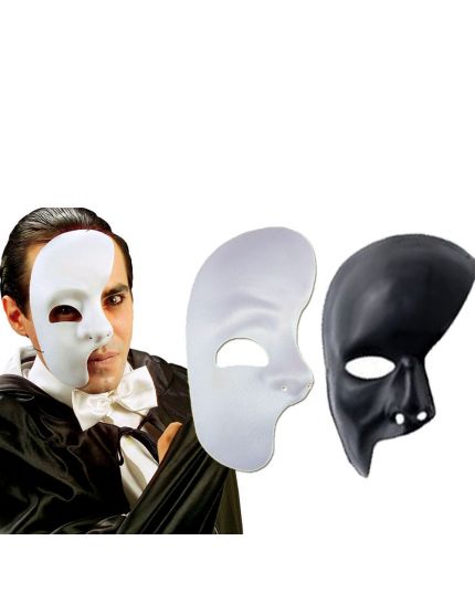 Maschera Mezzo Viso Colorata Pvc
