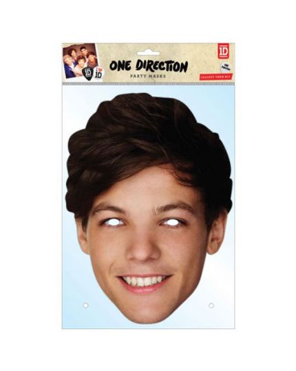Maschera One Direction in Cartoncino - Louis Tomlinson