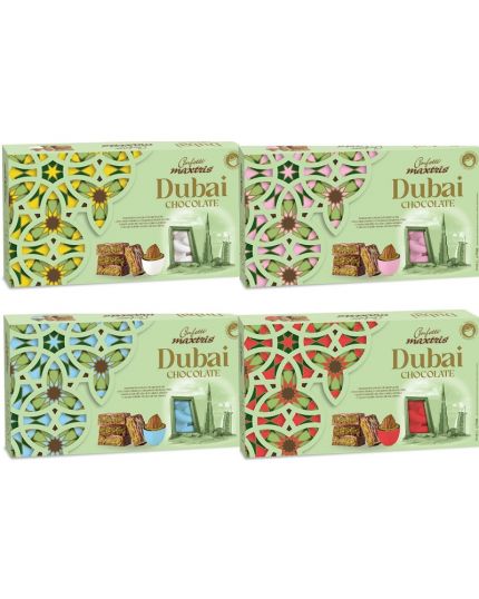 Confetti Dubai Pistacchio e Kadayif Colori Assortiti Maxtris 500g