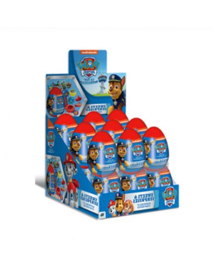 Ovetto Cioccolato Paw Patrol Zaini con Sorpresa 20gr