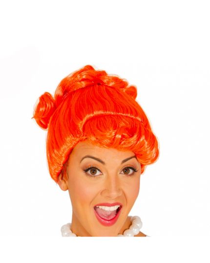 Parrucca Cavernicola Arancione