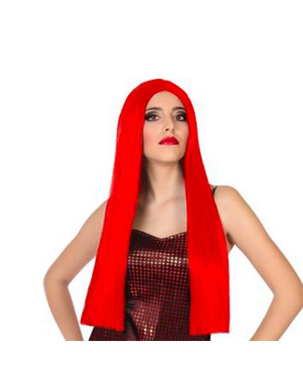 Parrucca Liscia Rossa