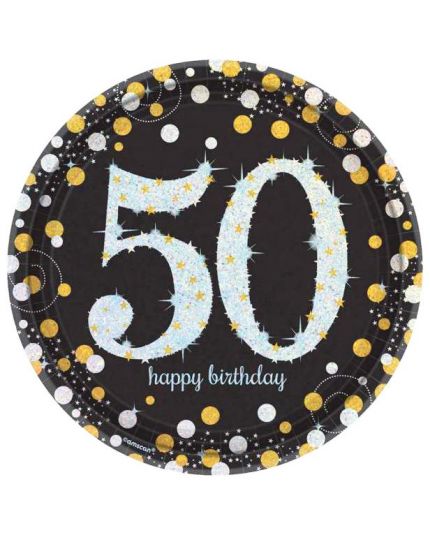 Piatti Carta Grandi 50 Anni