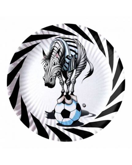 Piatti Carta Grandi Juventus con Zebrotta Bianconera