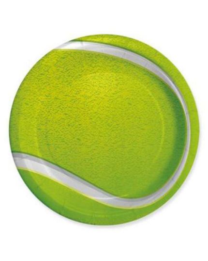 Piattini Carta Palla Tennis
