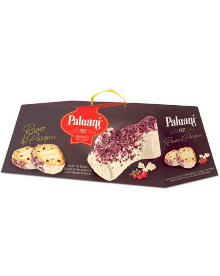 Ramo di Pasqua Mirtilli Rossi e Cioccolato Bianco Paluani 750gr