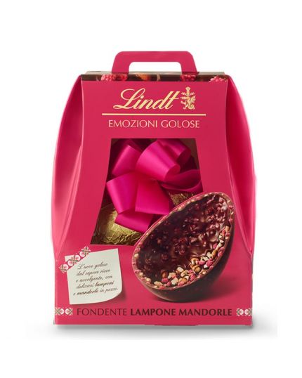 Uovo Fondente Lampone Mandorle Lindt 360gr