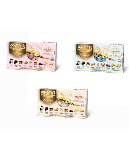 Confetti Crispo SNOB Mix Patisserie 1 Kg Colori e Gusti Assortiti