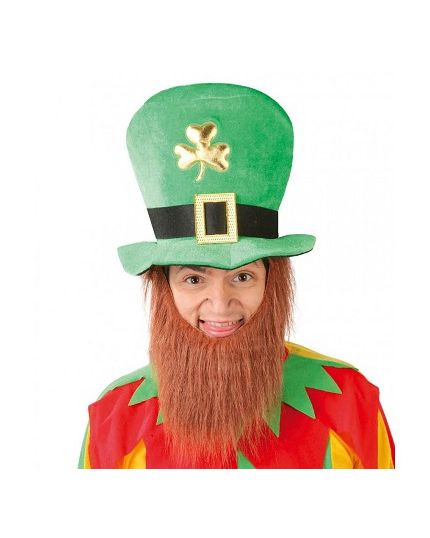 Cappello San Patrizio in Ciniglia con Barba 