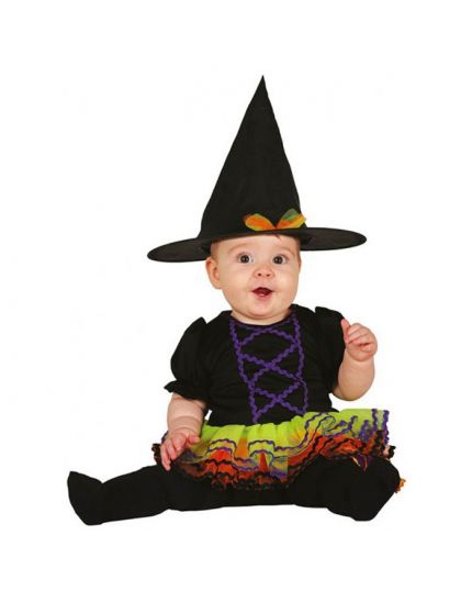 Costume Stregetta Multicolor con Tutù Baby