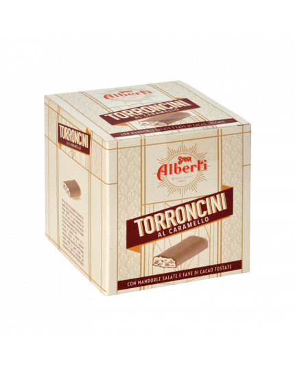 Torroncini Caramello e Mandorle Strega 200 Gr