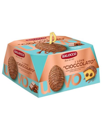 Torta Uovo I Love Cioccolato Balocco 750gr