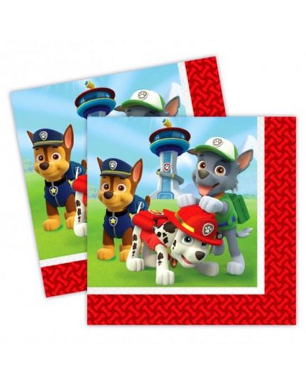 Tovaglioli Carta Paw Patrol
