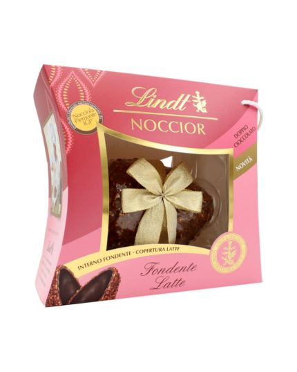 Uovo Pasqua Noccior Lindt Cioccolato al Latte e Fondente Varie Dimensioni