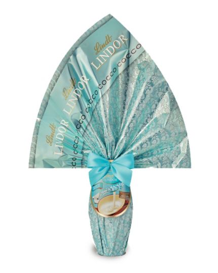 Uovo Pasqua Cioccolato al Latte con Ripieno al Cocco Lindt 360gr