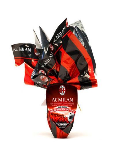 Uovo Pasqua Milan Cioccolato Latte Varie Dimensioni