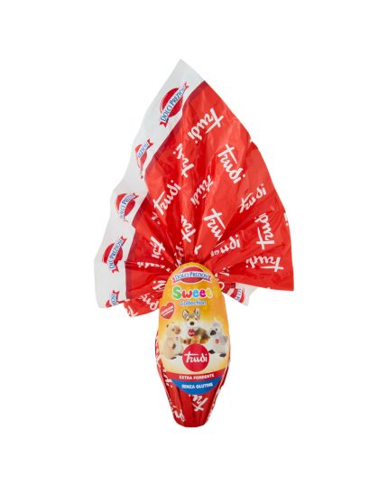 Uovo di Pasqua Sweet Collection Trudi Cioccolato Extra Fondente 260 g
