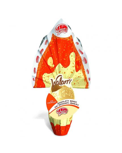 Uovo Pasqua Walcorì Cioccolato Bianco con Creali Walcor 170gr