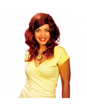 Parrucca Donna Anni 70 Castana