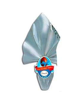 Uovo Pasqua Senza Zucchero Latte o Fondente Giampaoli 170gr-Cioccolato al Latte