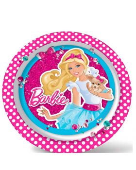 Piatti Carta Barbie