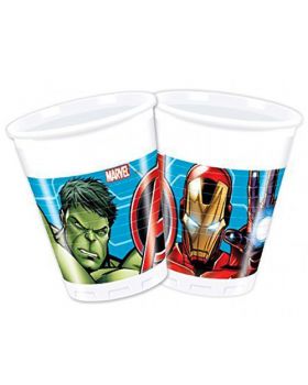 Bicchieri Pvc Avengers