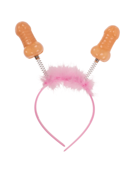 Cerchietto per capelli in plastica Pene