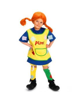 Costume Pippi Calzelunghe Bambina Ufficiale