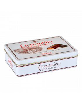 Croccantino al Cioccolato Fondente Strega Alberti in Latta 200gr