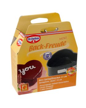 Stampo a Forma di Cuore Antiaderente a Cerniera 