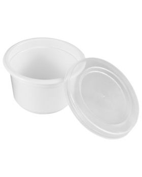Mini Contenitori per Assaggi Pvc con Coperchio Pap Star 28ml 100pz