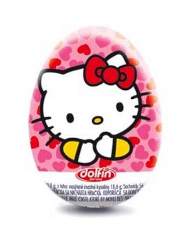 Ovetto Cioccolato Hello Kitty Dolfin 20gr