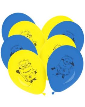 Palloncini Lattice Medi Minions 8pz