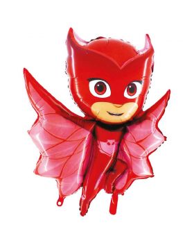 Palloncino Foil Sagomato PJ Masks Gufetta 112cm