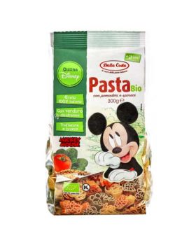 Pasta Biologica Mickey Topolino con Pomodori e Spinaci Dalla Costa 300gr
