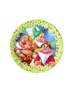 Piattini Dessert Carta 7 Nani Fantasia Green