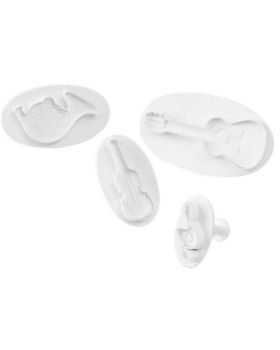 Stampi a Espulsione Strumenti Musicali 4pz da 4cm a 10cm