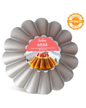 Stampo Antiaderente Babà Decora 24cm