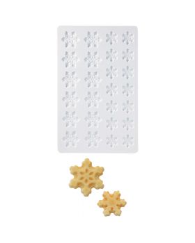 Stampo Praline Fiocchi di Neve Martellato