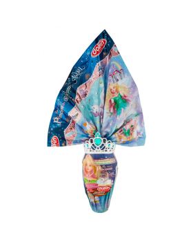 Uovo Pasqua Principessa dei Sogni Alysel con Coroncina Dolfin 320Gr