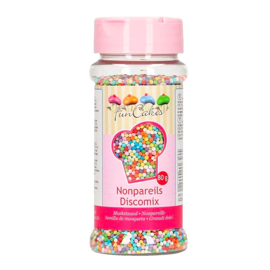 Decorazioni in Zucchero Mompariglia Multicolor 80gr