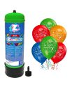 Bombola Elio 2,2L con 25 Palloncini Buon Compleanno Multicolore